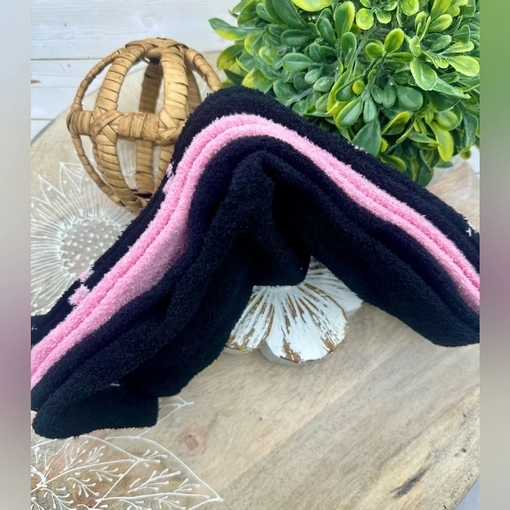 Kate Spade Fuzzy Home Crew Socks OS NWT